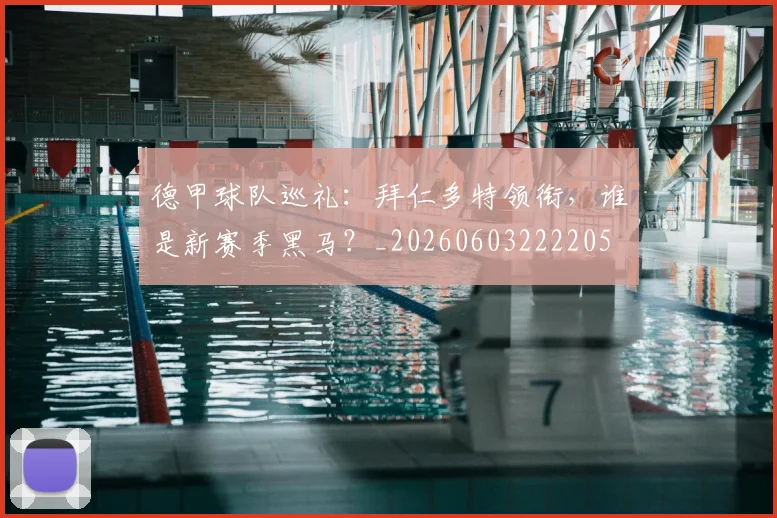 德甲球队巡礼:拜仁多特领衔,谁是新赛季黑马?_20260603222205